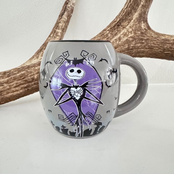 Disney Other - Disney Nightmare Before Christmas Jack Skellington 18oz Ceramic Mug